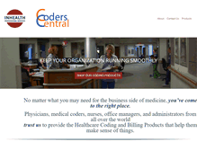 Tablet Screenshot of coderscentral.com